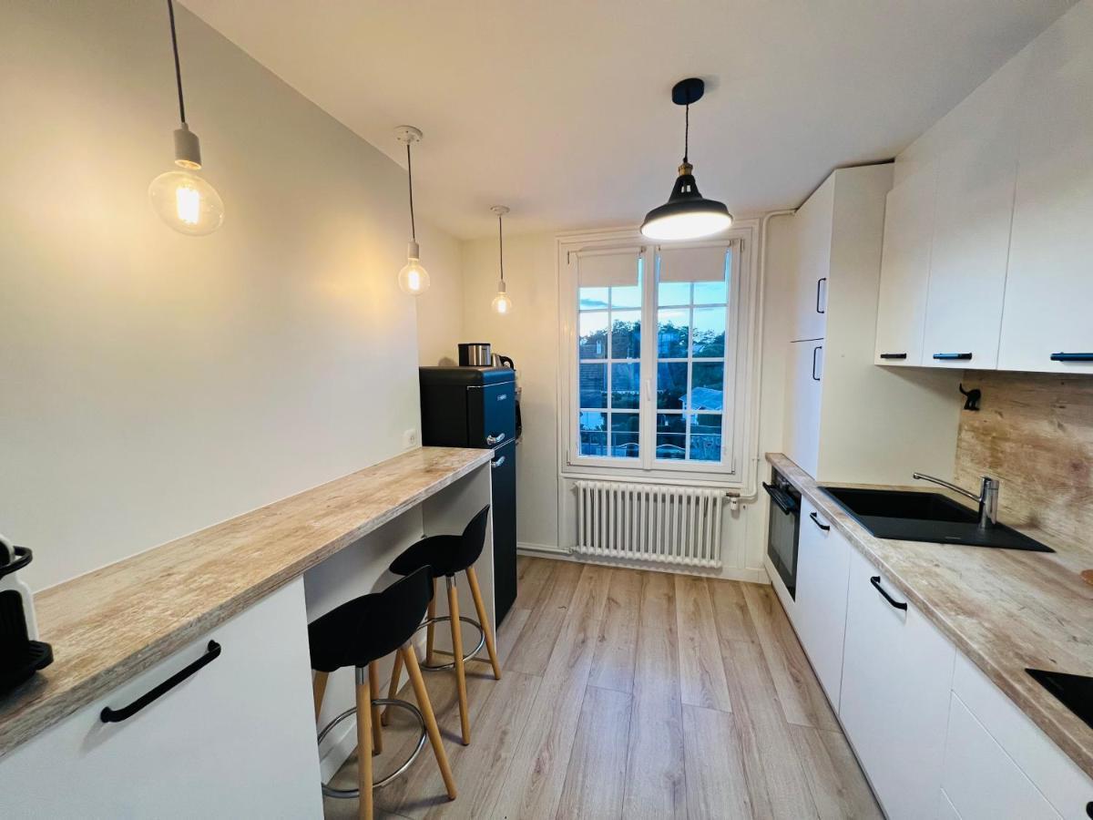 Bel Appartement Plein Centre 100M De La Mer Merville-Franceville-Plage Dış mekan fotoğraf